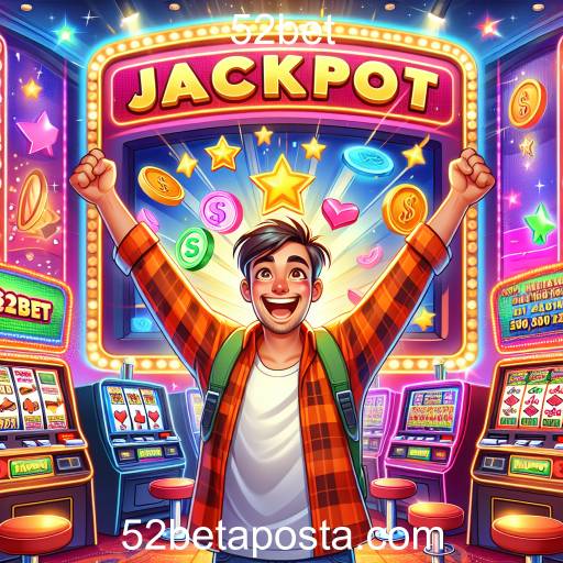 Descubra a Emoção dos Jackpots no 52bet