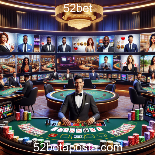 Cassino Ao Vivo: A Experiência Imersiva em 52bet